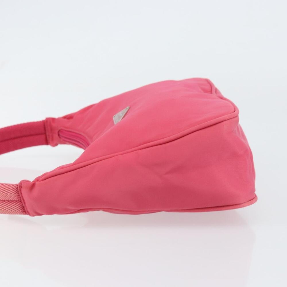 PRADA Hand Pouch Nylon Pink Auth 157315V - Picture 4 of 16